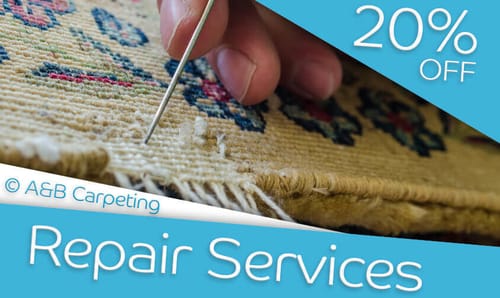 A and B Carpeting - Rug Repair Discount
